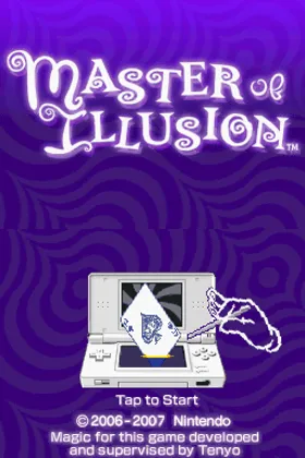 Master of Illusion (USA) screen shot title